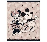 Aymax - Manta de franela (130 x 160 cm), diseño de Mickey Minnie