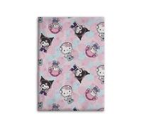 Aymax Manta de franela suave Hello Kitty y Kuromi and Friends 110 x 150 cm