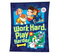 Aymax Manta Polar LA Patrulla Canina Work Hard, Play Harder 140 X 100 CM