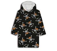 One Piece - Straw Hat Crew - Poncho de forro polar de coral - Taille adulto