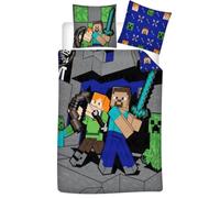 Aymax Parure de Lit réversible MICF - 140 cm x 200 cm