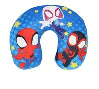 Aymax Sprl Spidey and His Amazing Friends Almohada cervical de viaje para niños, soporte suave y cómodo para niños, diseño de Spiderman