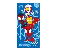 Aymax Toalla de playa para niños, toalla de playa, toalla de baño, toalla de ducha para niñas y niños, poliéster 70 x 140 cm (Spidey)