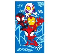 Aymax Toalla de playa para niños, toalla de playa, toalla de baño, toalla de ducha, toalla para niñas y niños, poliéster, 70 x 140 cm (Spidey)