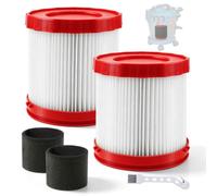 Aymthgt 2 filtros para aspiradoras Bosch Gas 18 V, GAS18V-3 y GAS18V-10L