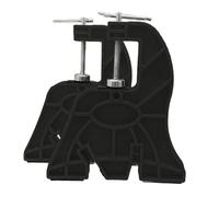Aymzbd 1 Par Ski Snowboard Vises Base para Afinado de Bordes Y Cera Soporte de Tablas de Fácil Uso con Accesorios Herramienta de Reparación Portátil Adecuado, Negro