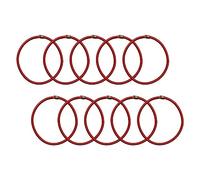 Aymzbd 10 Piezas Cuerda Elástica para Cordón Repuesto Bungee Accesorios Antirruido Látex Resistente para Trampolines Indicada para Gimnasio Camping, Rojo