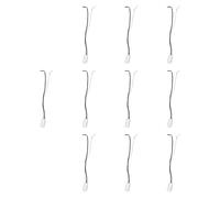 Aymzbd 10 Piezas de Portalámparas de 4 Pines, Conector de Cable de Cerámica, Multifuncional, 4 Pines