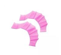 Aymzbd 2 Piezas Aletas de Mano para Natación Guantes Palmados de Silicona Paletas de Mano Aletas Palmípedas Diseño Suave Flexible Mejora La Propulsión Adecua, 2 Piezas