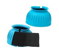 Aymzbd 2 Piezas Botas de Campana para Caballos Defensa de Pezuñas Equipo de Monta Y Cubierta de Goma Antifricción para Evitar el Desgaste Adecuado para, S 7.6x7.6x8.8cm