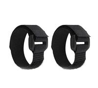 Aymzbd 2 Piezas Collar Anticanto para Gallo Correa de Pollo Banda de Cuello Ajustable Correa de Gallo Nylon Disminuye Sonido Adecuado para, Negro