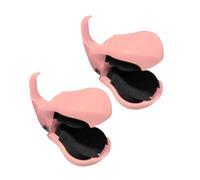 Aymzbd 2 Piezas de Sujetadores para Cañas de Pesca con Bolitas Fijas Correas de Espuma Elástica Organizadores Eficientes Adecuados para Uso, Rosa
