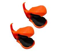 Aymzbd 2 Piezas de Sujetadores para Cañas de Pesca con Bolitas Fijas Correas de Espuma Elástica Organizadores Eficientes Adecuados para Uso, Naranja