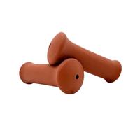 Aymzbd 2 Piezas Puños para Manillar de Bicicleta Agarres para Bicicleta de Niño Empuñaduras de Goma con Superficie Texturizada para Control Adecuado para Man, MarrÓn
