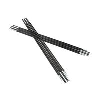 Aymzbd 2 Piezas Varilla para Tienda de Campaña Kit de Fibra de Vidrio Reemplazo Ligero Segmentado Plegable Adecuado para Excursión Exteriores Refugio Carpa, 2 Polos 6 sección Cada B