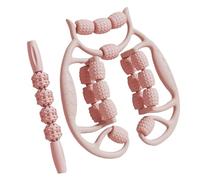 Aymzbd 2 Rodillos de Masaje Manual para músculos, Herramientas para piernas y Brazos, Rosa