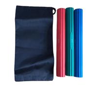 Aymzbd 3 Piezas Barra de Torsión para Terapia Flexión Barra Flexible Resistente Barra de Resistencia para Codo de Tenista y Golfista TPE Cómodo y Seguro, Paquete de 3 Big Force