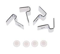 Aymzbd 4 Piezas Soporte para Cubierta de Acuario Clips de Vidrio Acuario Clip Soporte de Bracket Cubierta Material Resistente Función Prevención de, 5 mm