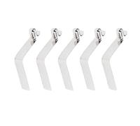 Aymzbd 5 Piezas Clips de Resorte Tubo Embrague Telescópico Acero Inoxidable Pasador de Varilla para Carpa Adecuado para Actividades, 4MM