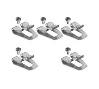 Aymzbd 5 Piezas Ganchos de Cinturón para Taladro Compatible con Herramientas Eléctricas Manuales Resistentes Instalación Simple Adecuados para Trabajos de