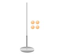 Aymzbd 5 Piezas Juguete para Gato Palo Interactivo Varita Ventosa Aleación con Pelotas Barra Flexible Base Firme Estimulación Cognitiva Diversión Autón,