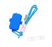 Aymzbd 5 Piezas Porta Tiza de Billar Caja de Almacenaje Portátil para Tiza con Espumas Formas Múltiples Organizador Multifuncional en Juegos Practicas Colecc, Azul