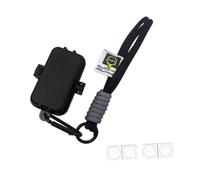 Aymzbd 5 Piezas Porta Tiza de Billar Caja de Almacenaje Portátil para Tiza con Espumas Formas Múltiples Organizador Multifuncional en Juegos Practicas Colecc, Negro