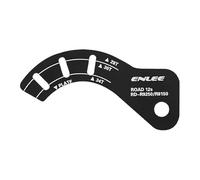 Aymzbd Ajustador Trasero de Cambio de Bicicleta Herramienta para Regulación de Tensión de Cadena Guía Portátil Material PC Adecuado para Mantenimiento Garaje, 8.5 Cm X 3.2 Cm X 1