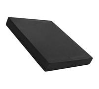 Aymzbd Balance Almohadilla Tablero Almohadilla Ejercicio Espuma TPE Flexible Duradera Adecuada para Adultos Niños Ejercicios Oficina Meditación Jardín, S Negro