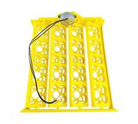 Aymzbd Bandeja de Huevos Automática con Motor Estable Herramienta Giratoria para Incubación Accesorio para de Aves y Diseño