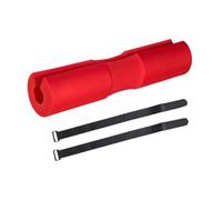 Aymzbd Barbell Squat Pad para Proteger Cuello Y Hombros con Espuma Gruesa Accesorio de Gimnasio para Ejercicios de Levantamiento Y Sentadillas Adecuado para, Rojo