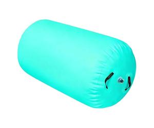 Aymzbd Barril de Gimnasia Inflable para Mejorar Habilidades de Tumbling Rodillo Inflable de PVC Resistente Barril Profesional Portátil para Práctica de Puent, 80cmx100cm