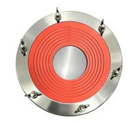 Aymzbd Base Redonda para Estufa de Carpa, Tapajuntas para Chimenea de Carpa para Barcos, Cabañas Y Garajes