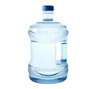 Aymzbd Botella de Agua Dispensadora Recipiente Garrafa Plástico Grueso con Asa Portátil Libre de Bpa para Mantener Agua Adecuada para Viajes Familiares Picni, 5L Azul
