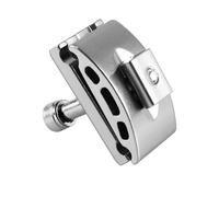 Aymzbd Cabeza de de Sillín para Bicicleta Acople para Tubo de Sillín Abrazadera de Sillín Juego de Tornillos Fácil de Instalar Resistente Portátil, Plata