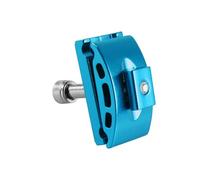 Aymzbd Cabeza de de Sillín para Bicicleta Acople para Tubo de Sillín Abrazadera de Sillín Juego de Tornillos Fácil de Instalar Resistente Portátil, Azul