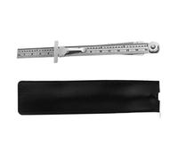 Aymzbd Calibrador de Espesores Cónico, Regla, Calibre, Herramienta de Medición, Accesorios, Regla en Forma de V