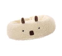 Aymzbd Cama para Mascotas Peluche Cama de Invierno Nido de Gato Alfombra Espuma Antideslizante Adorable Diseño de Alpaca Acolchada Y Cálida Elaborada en Algo, Nido de Gato