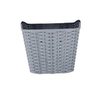 Aymzbd Canasto para Manillar de Bicicleta, Diseño Moderno Y Funcional, Gris