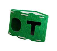 Aymzbd Casa para Gatos Cama Juguete Y Refugio Que Ofrece Confort Durante Todo El año Adecuado para Múltiples Gatos Que Comparten Un Mismo Espacio, Verde