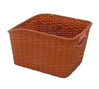 Aymzbd Cesta Trasera para Bicicleta, Cesta Portaequipajes para Bicicleta, Cesta de PP Tejido para Portaequipajes de Bicicleta.