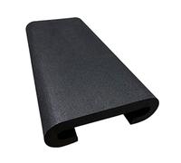 Aymzbd Cojín para Silla Dragon Boat en Forma de U, Medidas 32,5x16x4,5 Cm, Negro