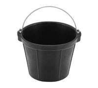 Aymzbd Cubo de Alimentación de Goma Cubo de Agua Puesto de Caballos Alimentación Y Abrevadero