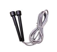 Aymzbd Cuerda para Saltar con Longitud Ajustable Mango Antideslizante Material de PVC Engrosado Herramienta de Entrenamiento Físico Adecuada para Niños y, Gris