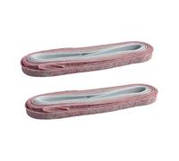 Aymzbd Cuerdas de 102,36 Pulgadas para Patines de Hockey sobre Hielo, Ideales para el Arte del Patinaje, Rosa