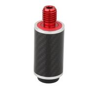 Aymzbd Extensión de Taco de Billar Adecuada para Manguito Universal Adaptador de Fibra de Carbono Aleación de Aluminio Extensor Ligero con Tornillo para, 2 Pulgadas