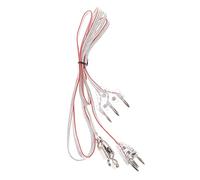 Aymzbd Fencing Body Cords Cuerda de Esgrima Conductora Universal Línea de Equipo para Epee con Enchufe Resistente Material PP Metal Adecuado para Competición, Cleer