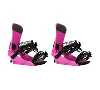 Aymzbd Fijaciones de Snowboard para Adultos Hebilla Liberación Rápida Base Regulable Correa Eva Respaldo Portátil Material Ligero Adecuadas para Esquí Hombre, L Red