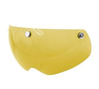 Aymzbd Gafas Magnéticas Casco Bicicleta Lente Protector Desmontable PC Antiimpacto Visual Apropiadas para Ciclismo Scooter Triatlón Motociclismo Ho, Amarillo