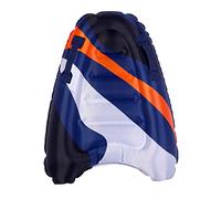 Aymzbd Inflatable Body Board Tabla de Natación Inflable Infantil con PVC Suave Plegable Y Válvula Segura Doble Asa Adecuada para Piscina Playa Actividades Re, Raya Azul Marino